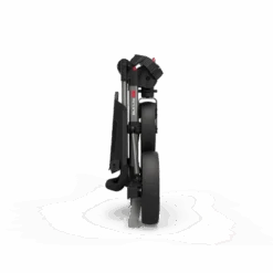 Powakaddy DLX-Lite FF Push Trolley -Golf Series Sale DLX LITE FF GUNMETAL RED FOLDED SIDE 510x510 1