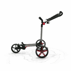 Powakaddy DLX-Lite FF Push Trolley -Golf Series Sale DLX LITE FF GUNMETAL RED OPEN SIDE 510x510 1