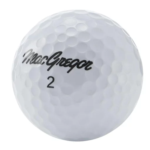 MacGregor VIP 12 Golf Ball Pack - White 2 MacGregor VIP 12 Golf Ball Pack - White - Image 2