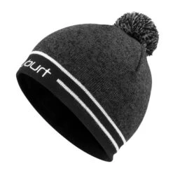Stuburt Hail Bobble Beanie Hat -Golf Series Sale SBHAT1213 BlackMarl 1 510x510 1
