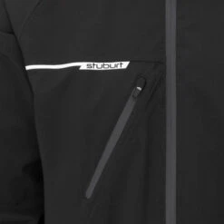 Stuburt Mens Evolution Full Zip Waterproof Jacket -Golf Series Sale SBJKT1198 Black 4 510x510 1