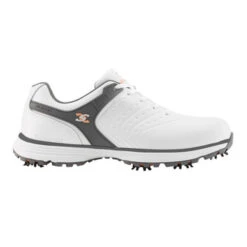 Stuburt Evolve Tour II Dri-Back Waterproof Spiked Golf Shoes -Golf Series Sale SBSHU1123 EVOLVE TOUR II SPIKED WHITE 510x510 1