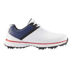Stuburt PCT II DRI-Back Waterproof Spiked Golf Shoes -Golf Series Sale SBSHU1125 PCT II WHITE NAVY 510x510 1