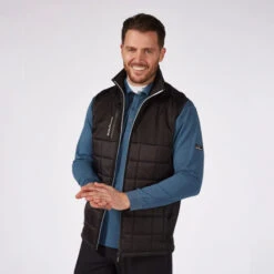 Stuburt Mens Evolution Padded Gilet -Golf Series Sale SBTOP1195 Model 1 510x510 1