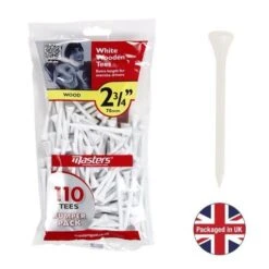 Masters Wood Tees 2 3/4 Bumpa Bag White Bag 110