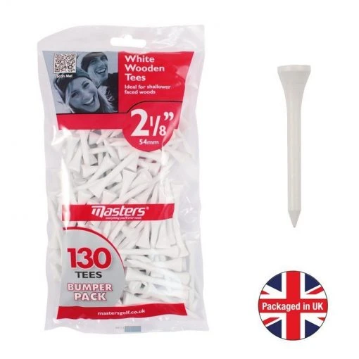 Masters Wood Tees 3 1/4 Bumpa Bag White Bag 85 1 Masters Wood Tees 3 1/4 Bumpa Bag White Bag 85