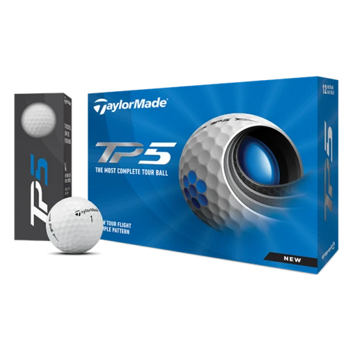 TaylorMade TP5 Golf Balls 2021 1 TaylorMade TP5 Golf Balls 2021