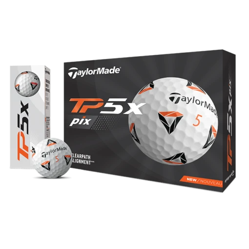 TaylorMade TP5x Pix 2.0 Golf Balls 1 TaylorMade TP5x Pix 2.0 Golf Balls