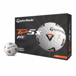 TaylorMade TP5x Pix 2.0 Golf Balls 8 TaylorMade TP5x Pix 2.0 Golf Balls -Golf Series Sale TM21BAL TA473 N7606401 TP5x pix WHT GLB dz Lid Ball v3 510x510 1