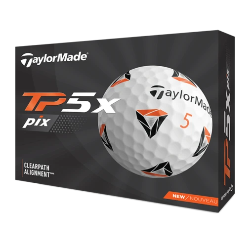 TaylorMade TP5x Pix 2.0 Golf Balls 2 TaylorMade TP5x Pix 2.0 Golf Balls - Image 2