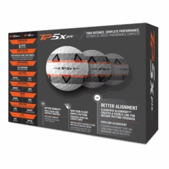 TaylorMade TP5x Pix 2.0 Golf Balls 7 TaylorMade TP5x Pix 2.0 Golf Balls -Golf Series Sale TM21BAL TA473 N7606401 TP5x pix WHT GLB dz Tray v3 510x510 1