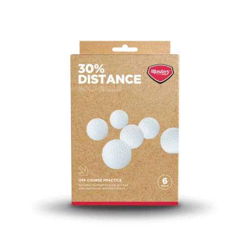 Masters 30% Distance Golf Balls Pack 6 2 Masters 30% Distance Golf Balls Pack 6 - Image 2